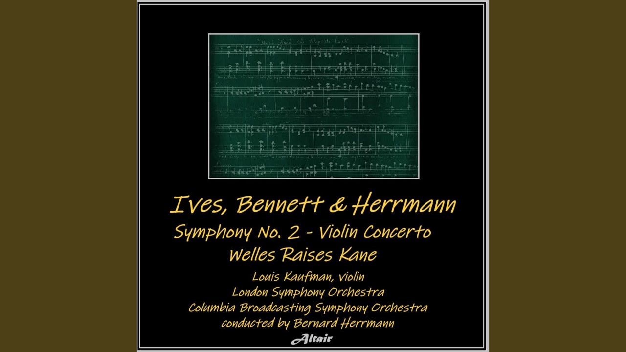 Violin Concerto in a Major: I. Allegro Moderato (In the Popular Style)