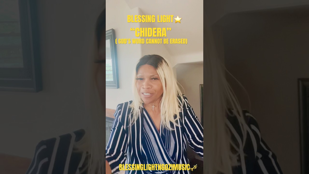 “CHIDERA! GODS WORD about you cannot be erased” from 