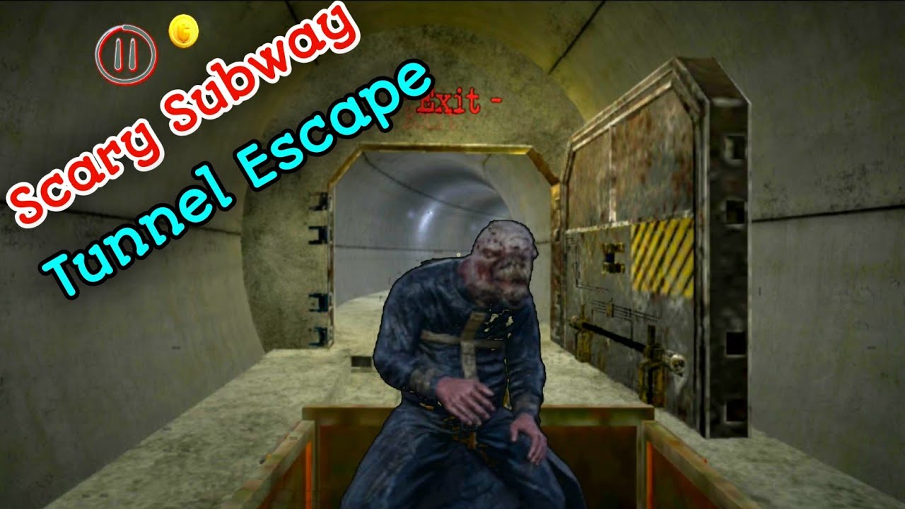 Scary Subway Escape Horror Tunnel Escape Full Gameplay l Android Game