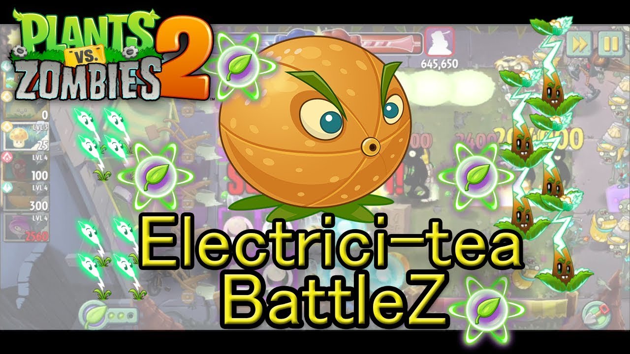 Plants vs Zombies 2 BattleZ: Electrici-tea Tournament