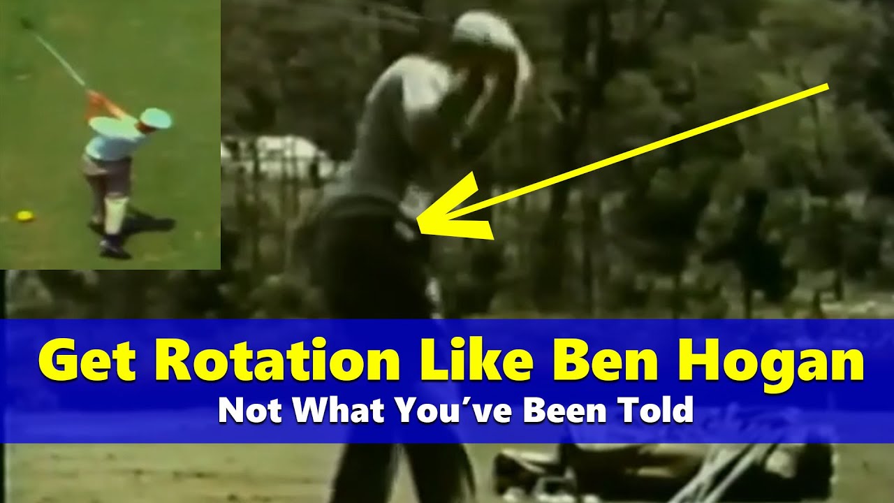 How to Get Better Rotation Like Ben Hogan in Your Golf Swing
