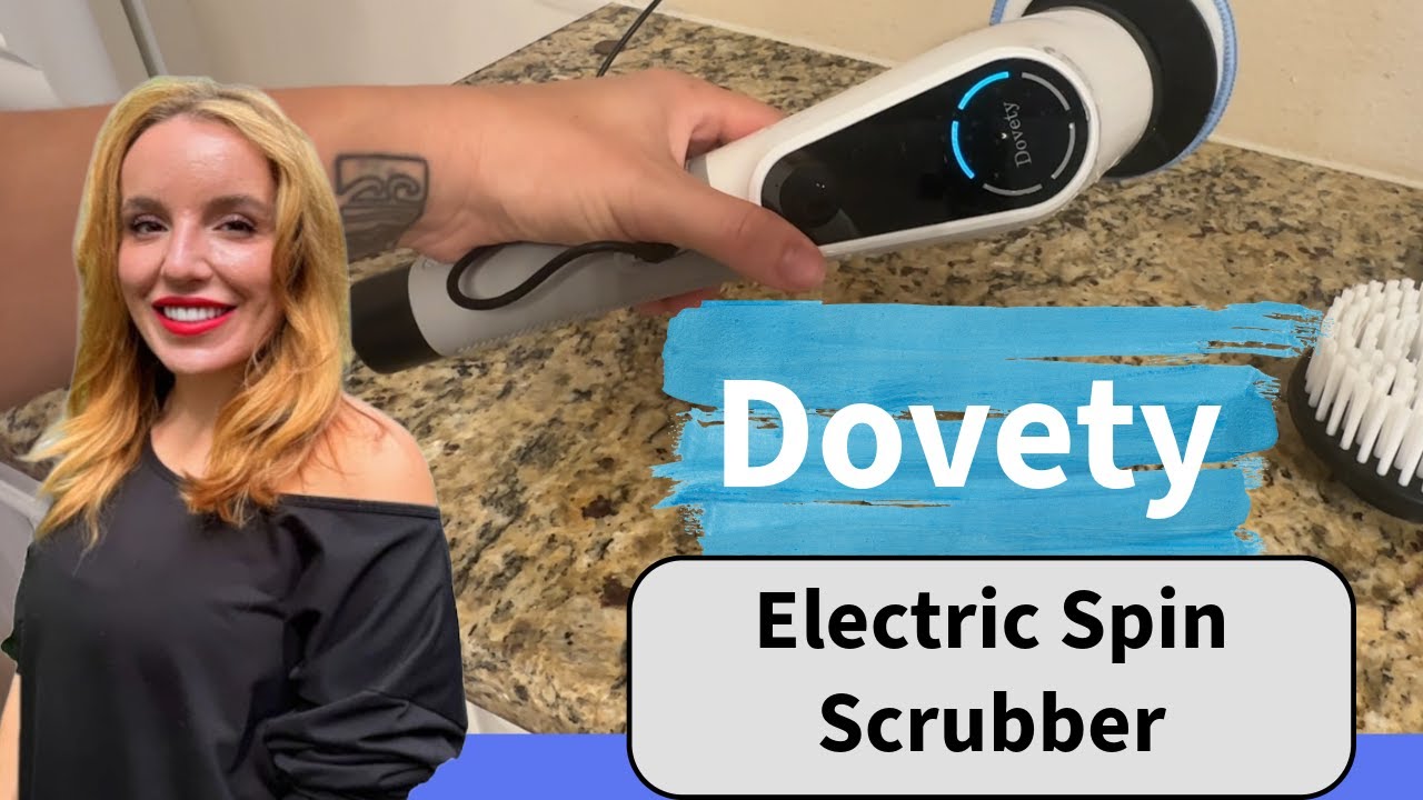 Dovety Electric Spin Scrubber | The Ultimate 9-in-1 Cleaning Tool