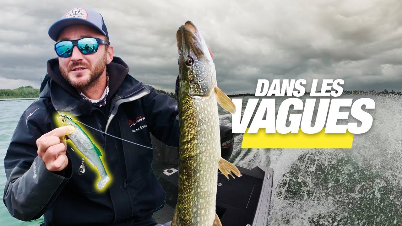 La MÉTÉO parfaite pour ce GROS SWIMBAIT à BROCHET ! 🌪️🔝