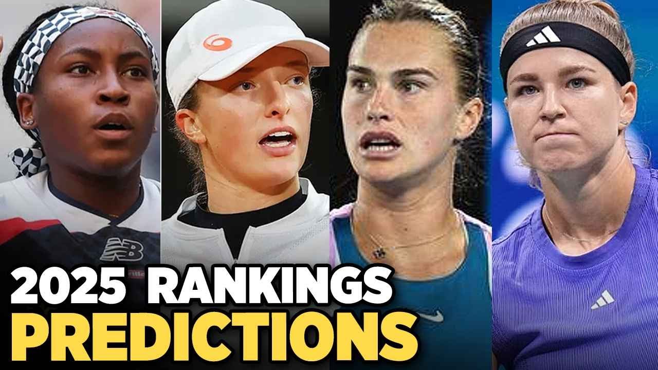 10 лучших рейтингов: прогнозы на WTA Tour 2025 | Новости Tennis Talk