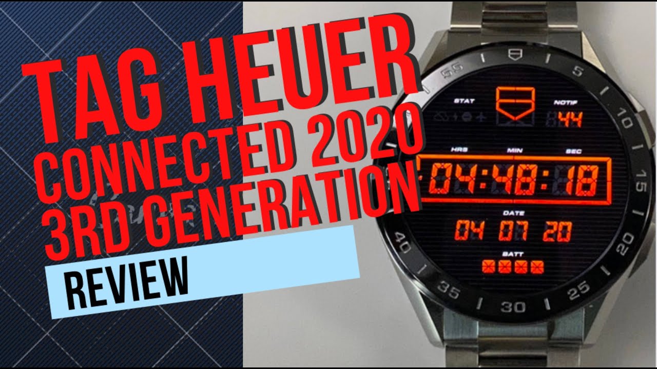Обзор и пошаговое руководство Tag Heuer Connected E3 2020 3-го поколения с Wear OS.
