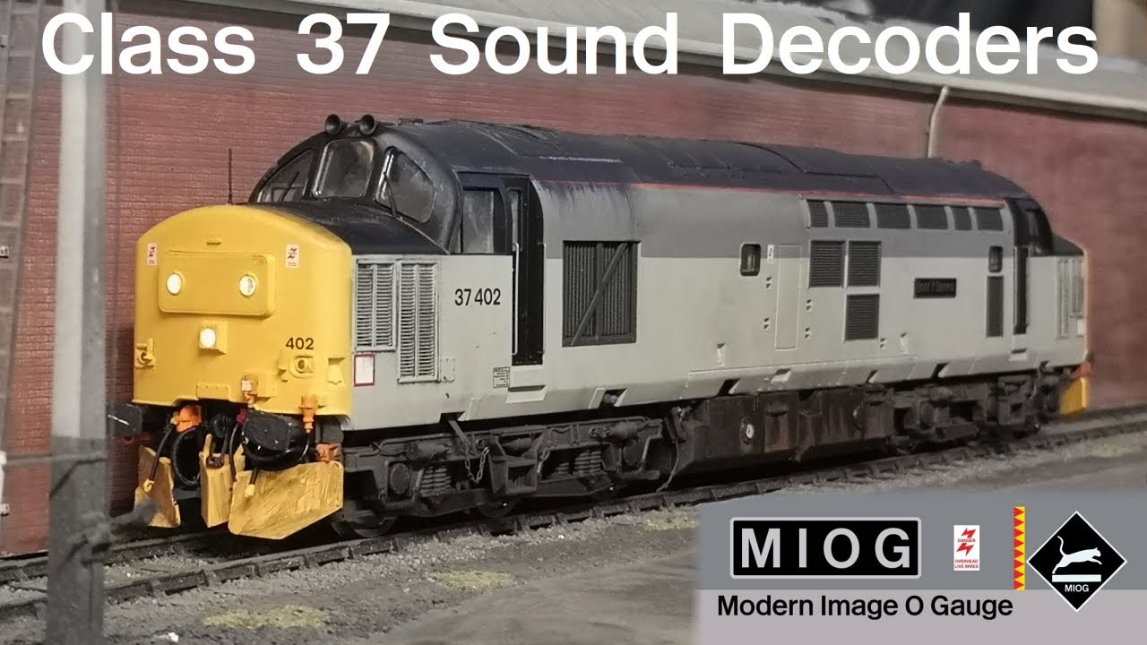 Class 37 DCC sound decoders - our favourite four!