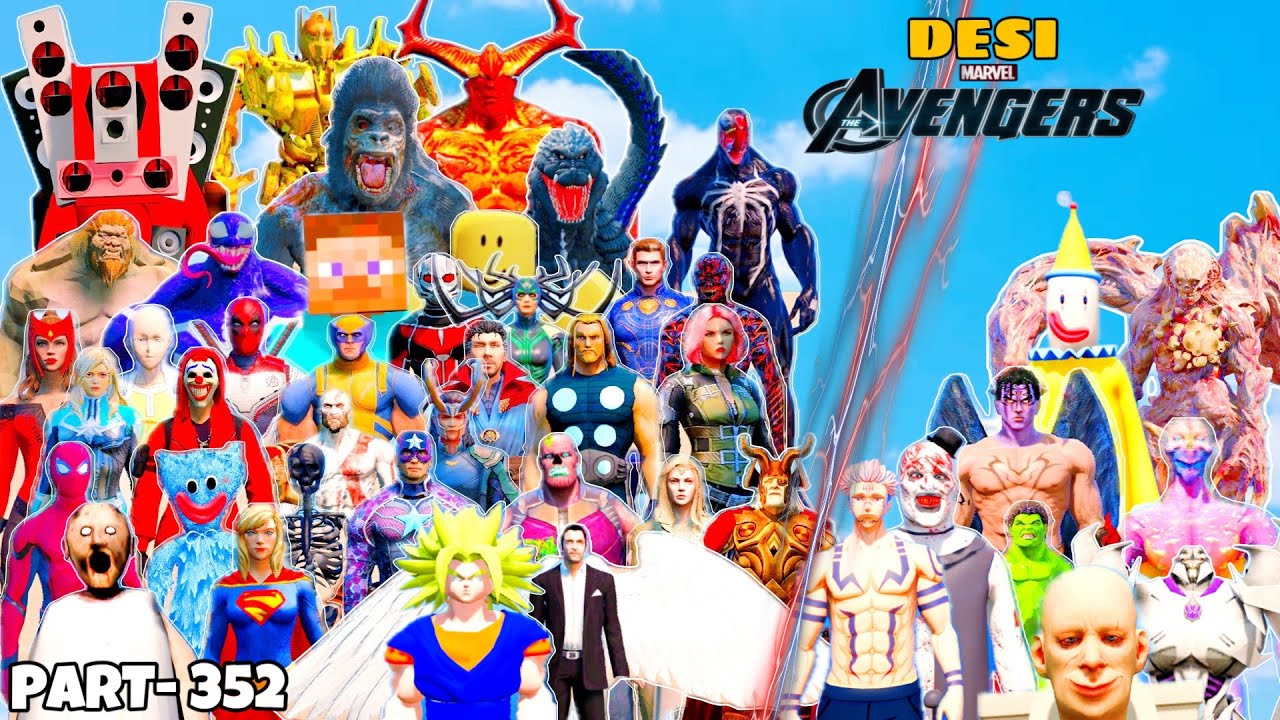 DESI Avengers Failed to Beat SUKuna and DEVIL GOD and Make Plan to Save Black Widow in GTA 5 | #352