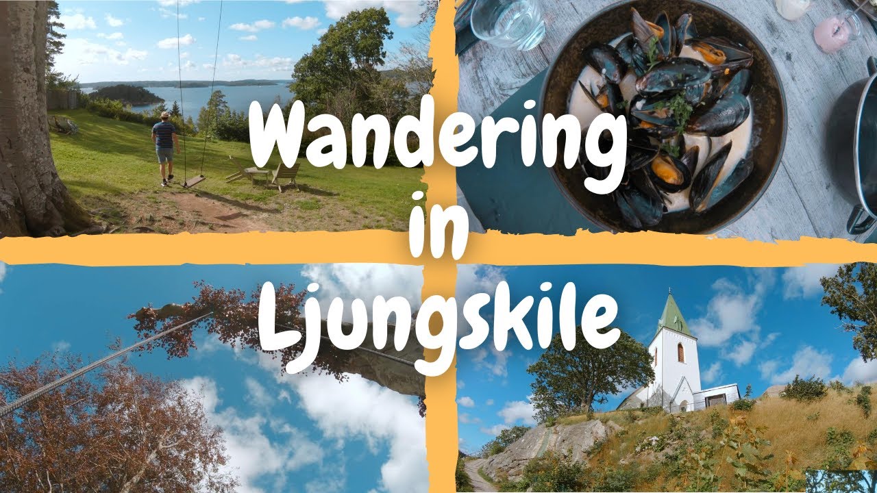 Wandering in Ljungskile & Amazing Seafood at Musselbaren | Trip from Gothenburg, Sweden | Bohuslän