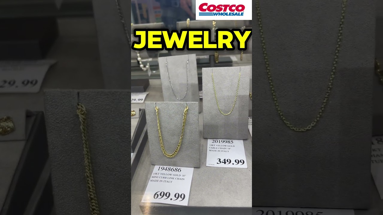 Jewelry in Costco