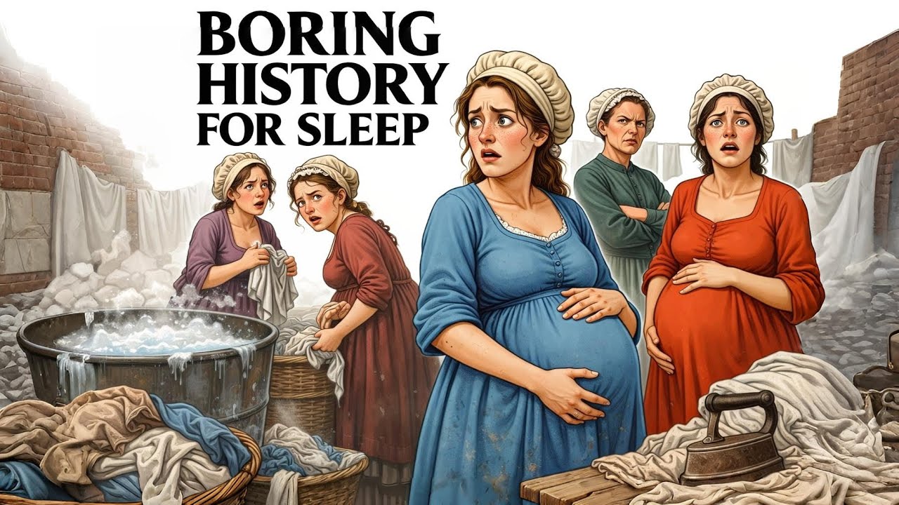 🕯️🧺🏭 The Laundry Women — How Victorian England Hid Pregnant Girls in Workhouses 📜😴 History for Sleep