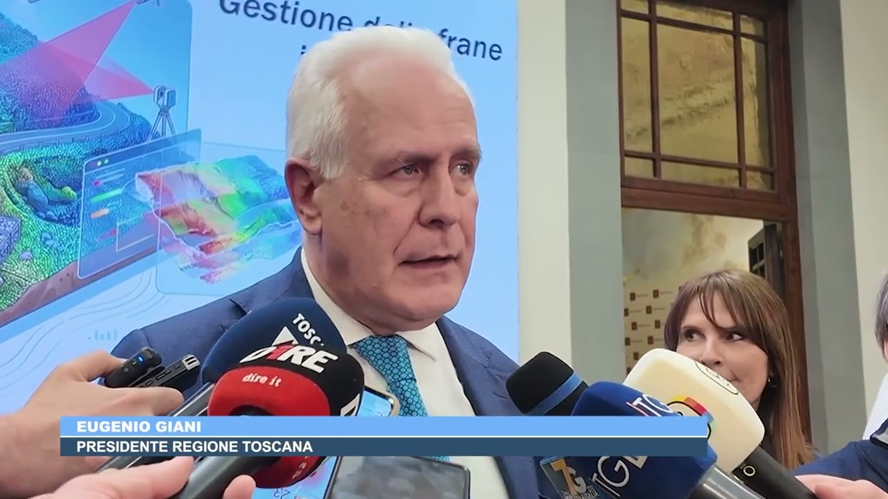 09FEB FRANE, REGIONE SOTTO CONTROLLO SATELLITARE, TOSCANA