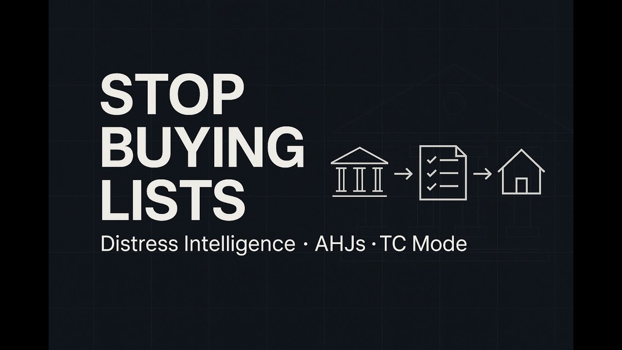 TC Mode Explained: Why Real Estate Deals Fail Before Closing (And How Operators Prevent It)