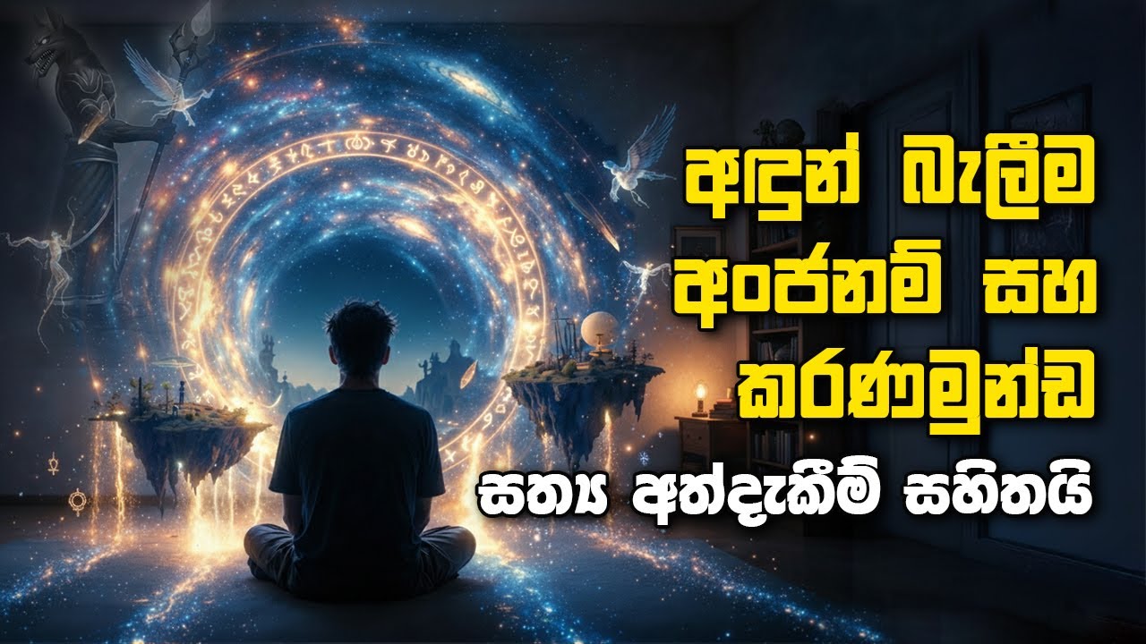 අඳුන් බැලීම අංජනම් සහ කරණමුන්ඩ - සත්‍ය අත්දැකීම් සහිතයි