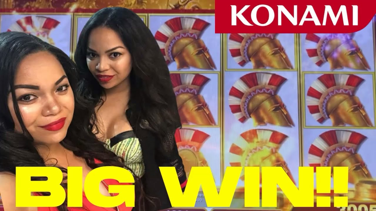 Winning a TON on classic Konami Slot Machines