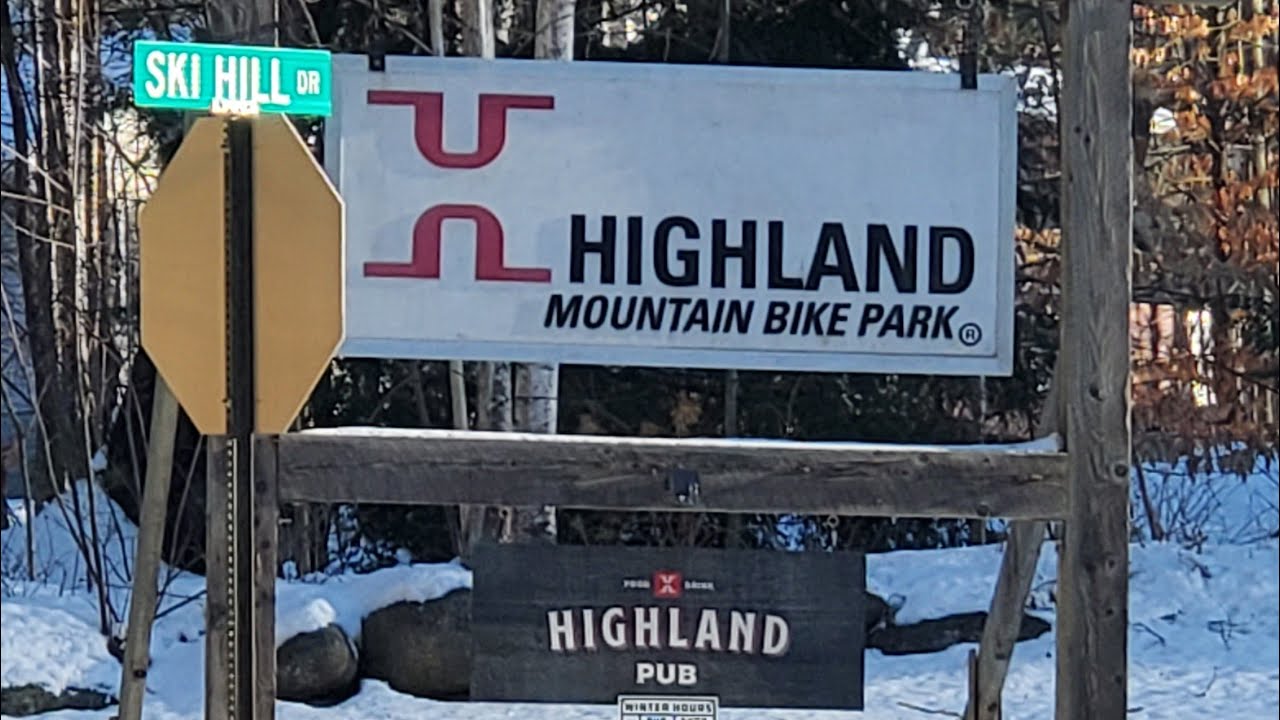 Winter Woolly Part 1 - Highland Mountain Fatbike Snow Downhill