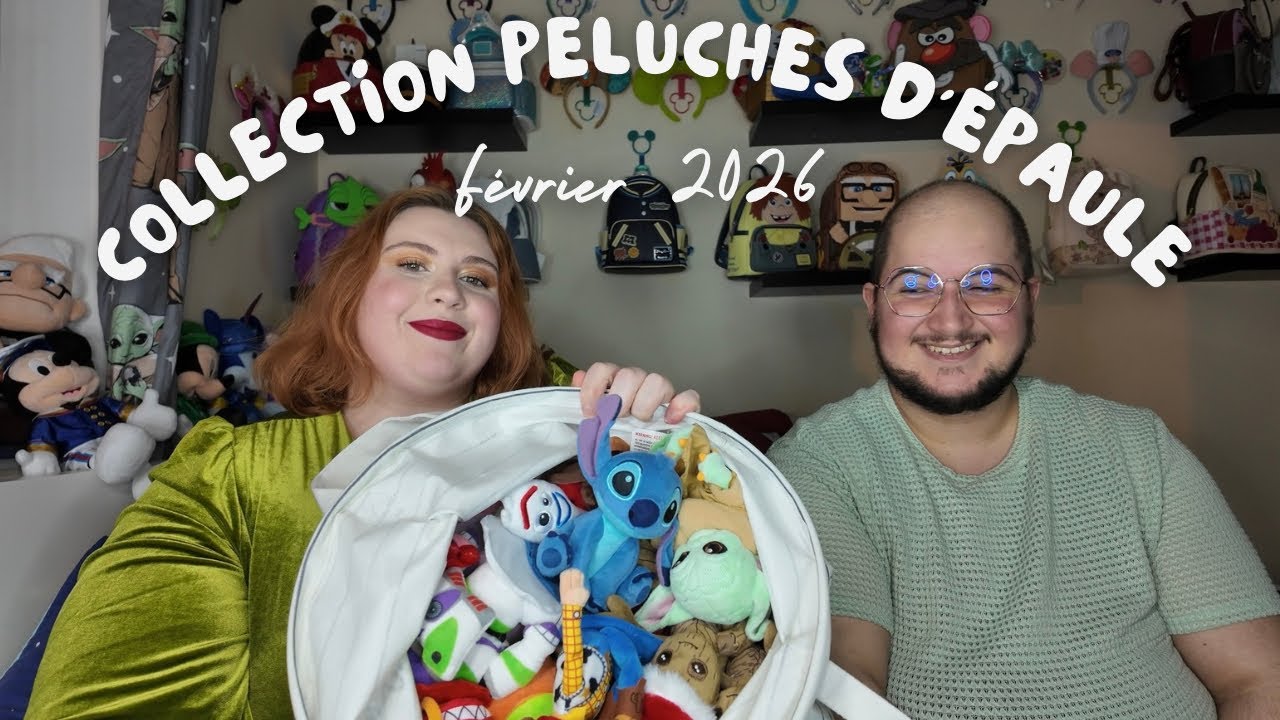 Notre collection de peluches d’épaule !