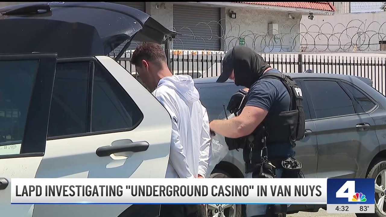LAPD investigates 'underground casino' in Van Nuys