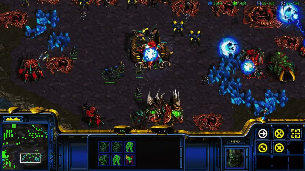 StarCraft Remasterizado - Insurreição - Legendado PT-br | Gameplay - Protoss: Infestação em ND