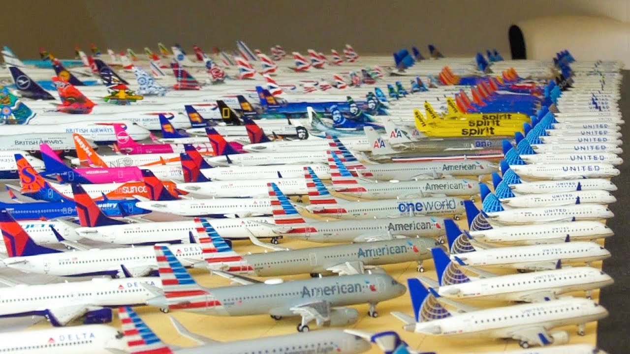 A Tour Of My Giant 450+ Model Aircraft Collection - Winter 2023