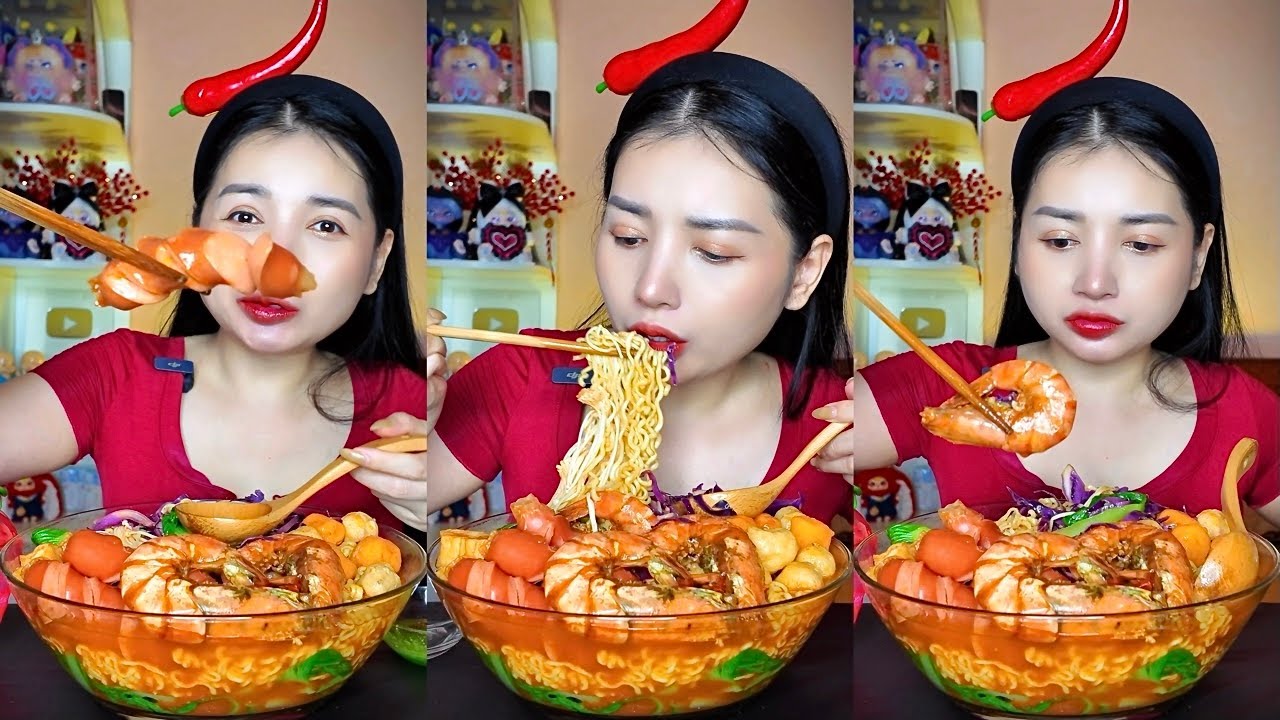 Nấu MÌ CAY CẤP 10 Tại Nhà Quá Là Chất Lượng Quá Ngon | SALLY HẠNG