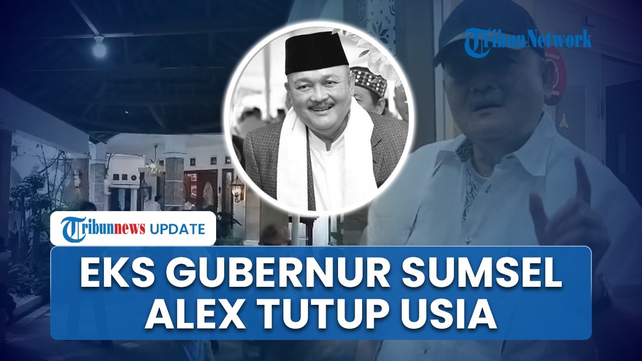 Kabar Duka: Eks Gubernur Sumsel Alex Noerdin Meninggal Dunia, Sempat Dirawat di ICU RS Jakarta