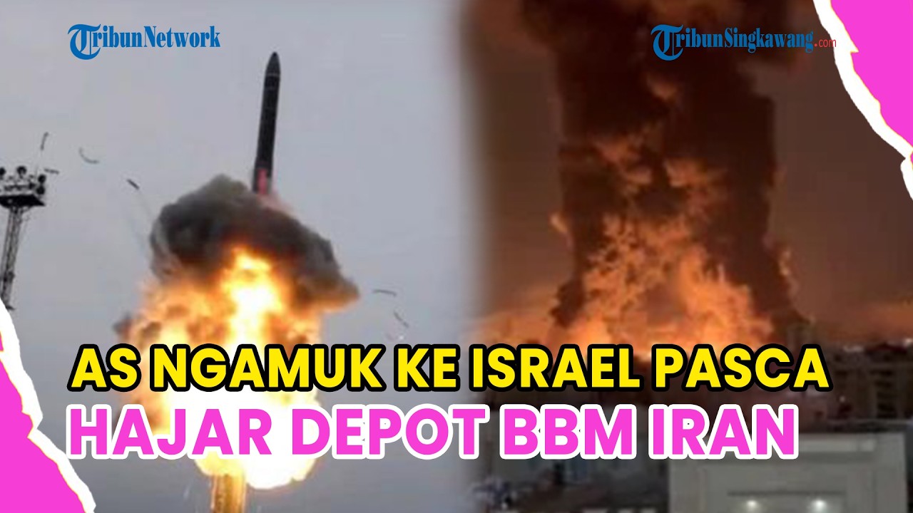 AS NGAMUK KE ISRAEL PASCA HANTAM DEPOT BBM IRAN, SEBUT DI LUAR RENCANA