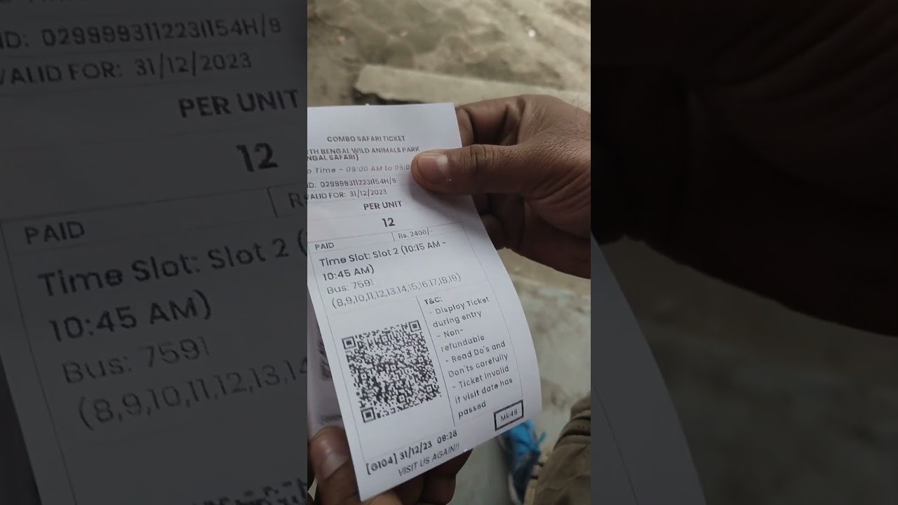 #bengalsafari #ticket price#combosasfari ticket and entry ticket price @closetonature3691