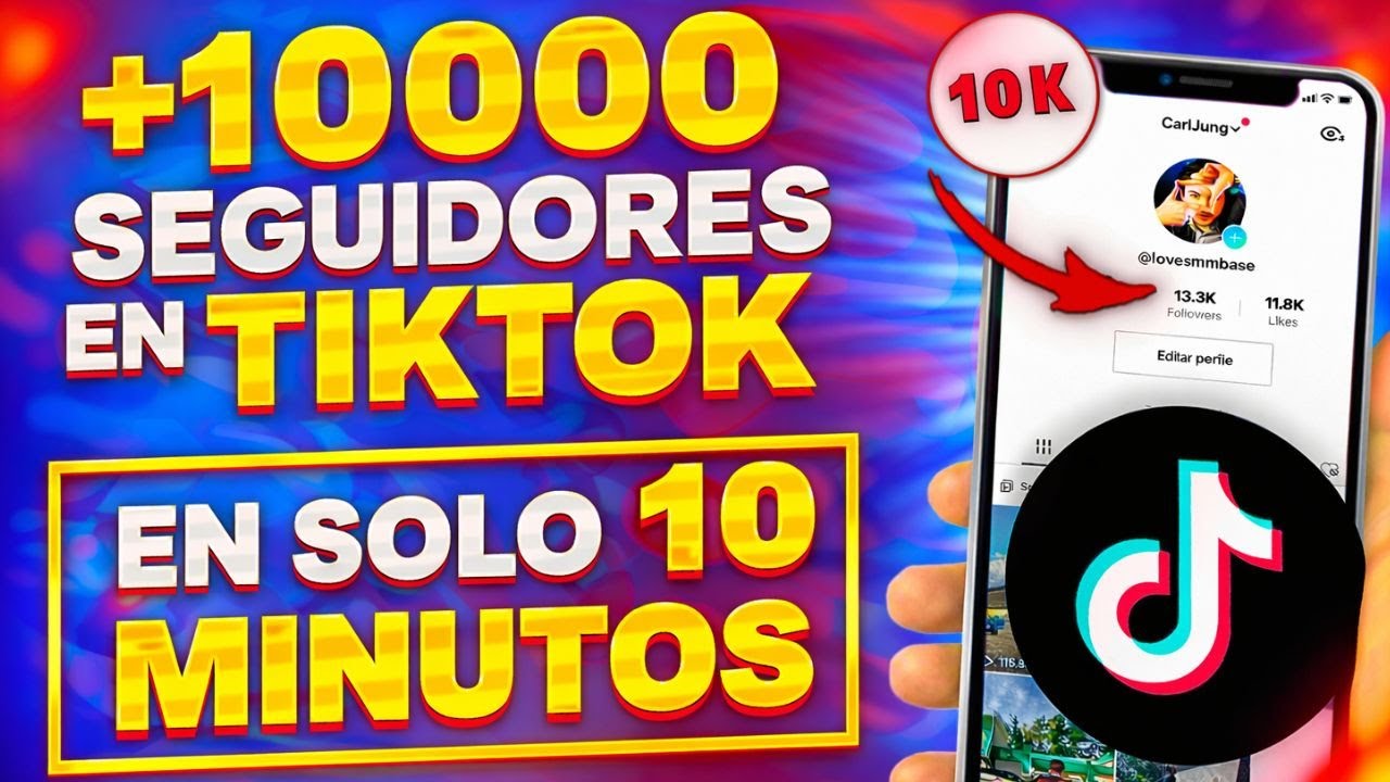 C&Oacute;MO GANAR 10.000 SEGUIDORES EN TIKTOK GRATIS EN 10 MINUTOS 2026