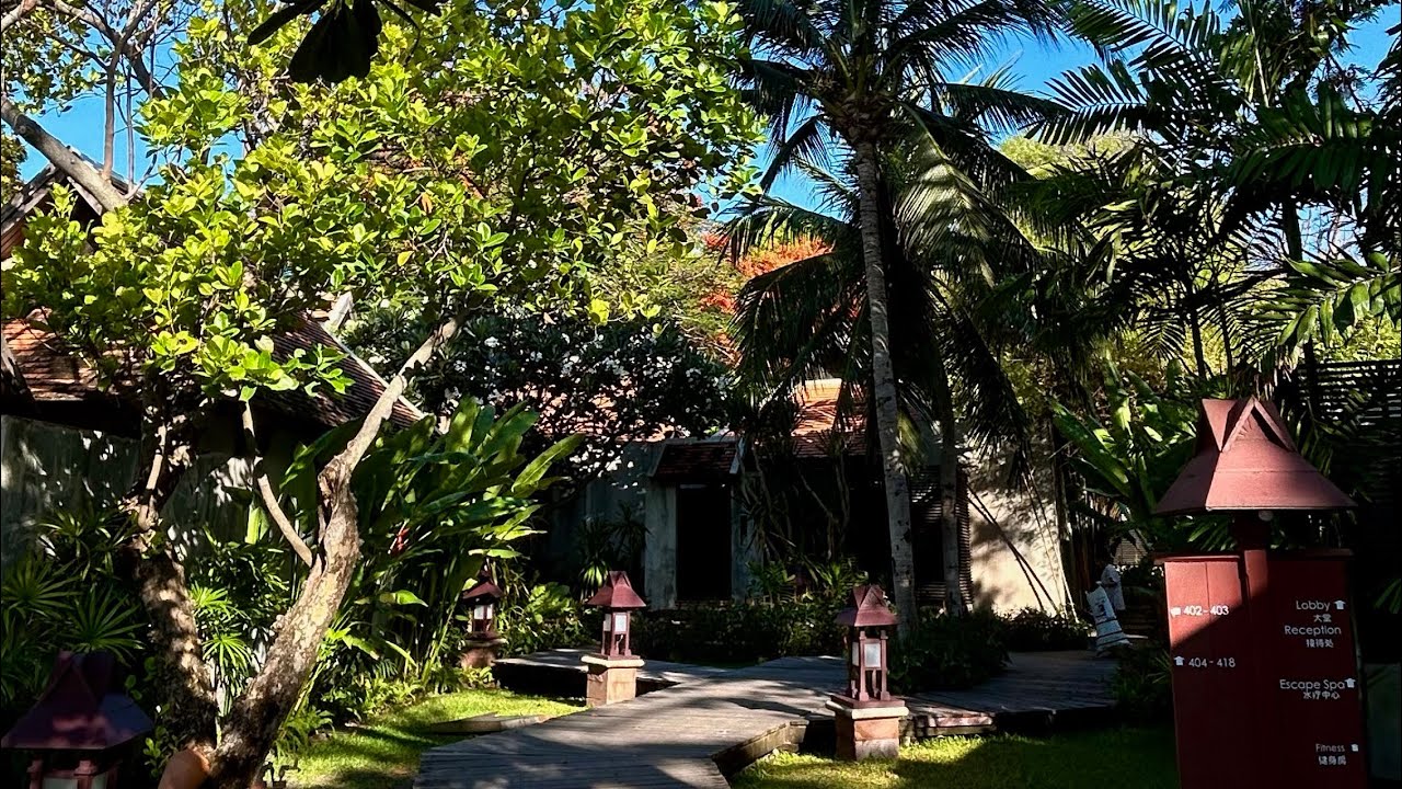 Walking through Chaweng Regent Beach Resort | Koh Samui