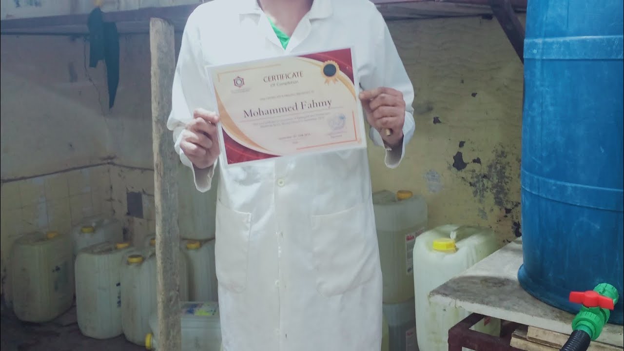 كورس يحمل كل شيء ياخص تصنيع الصابون السائل