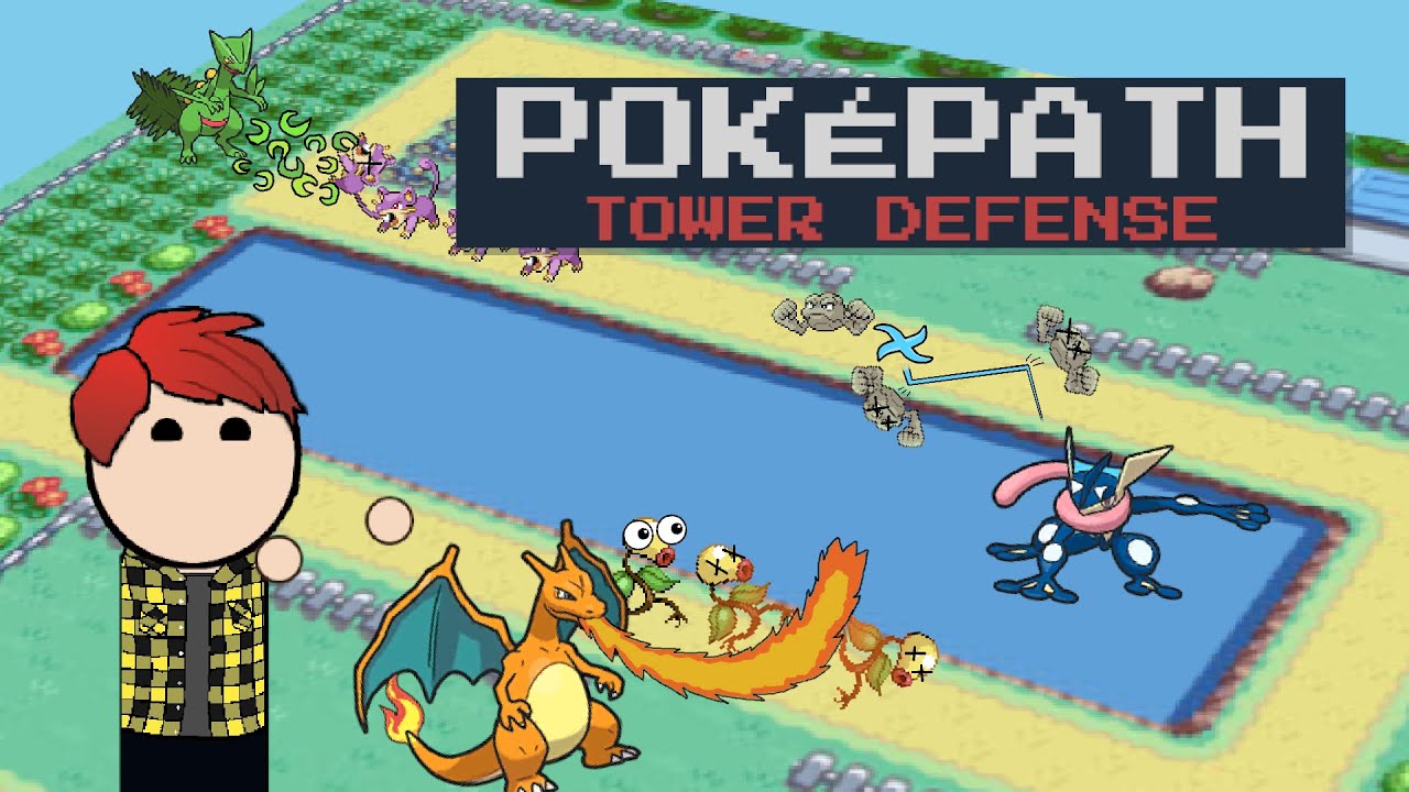 Эта новая игра в жанре Tower Defense от Pokémon просто ПОТРЯСАЮЩАЯ!!! (PokéPath Tower Defense)