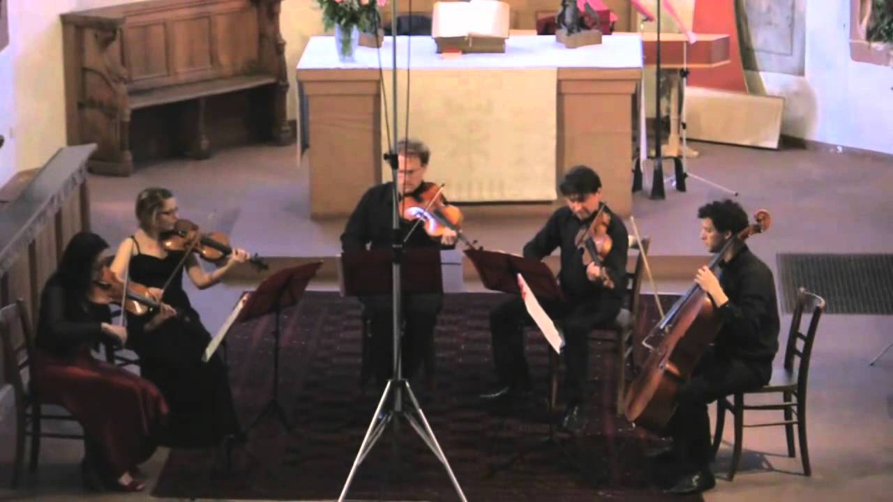 Mendelssohn String Quintet No. 2 in B flat major, Op. 87 part 1 Allegro vivace