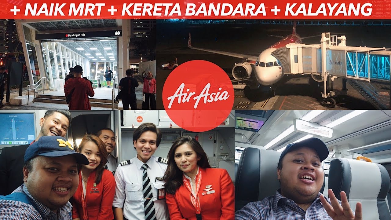 Pulang Kantor Langsung Terbang! AirAsia A320NEO AK383 Jakarta - KL