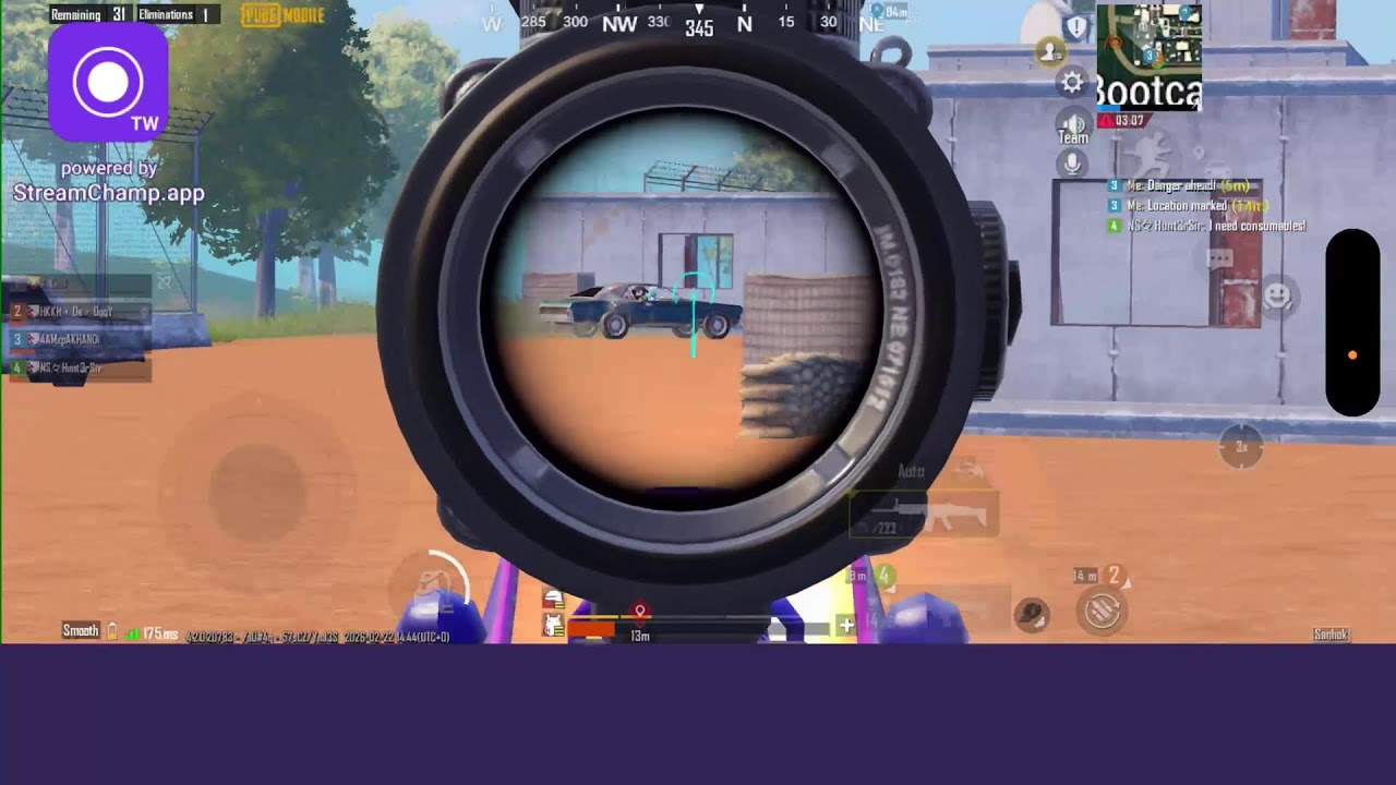 Broadcast powered by StreamChamp