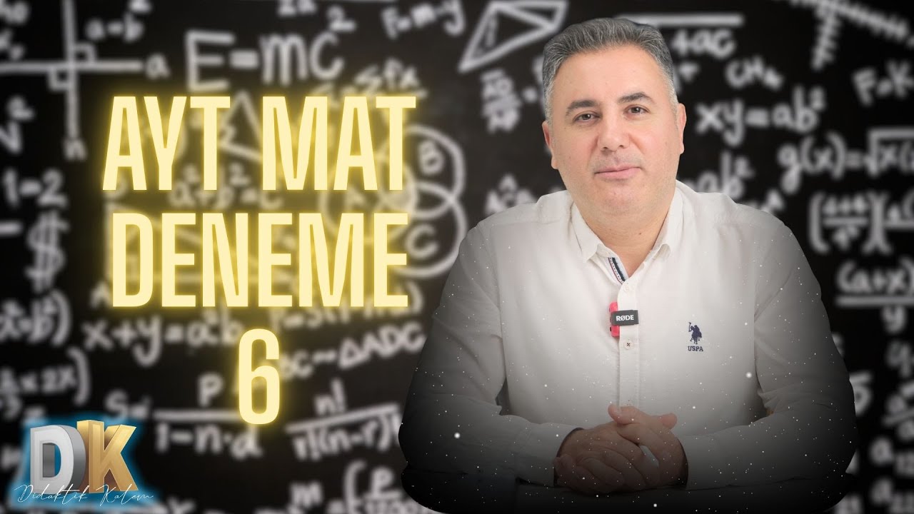 Didaktik Kalem - AYT Matematik Deneme - 6 - İlk 30 Soru