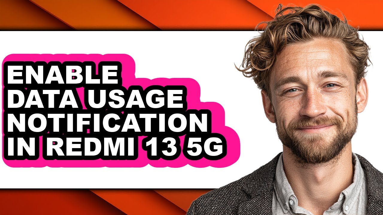 How to Enable Data Usage Notification in Redmi 13 5g (full Guide)