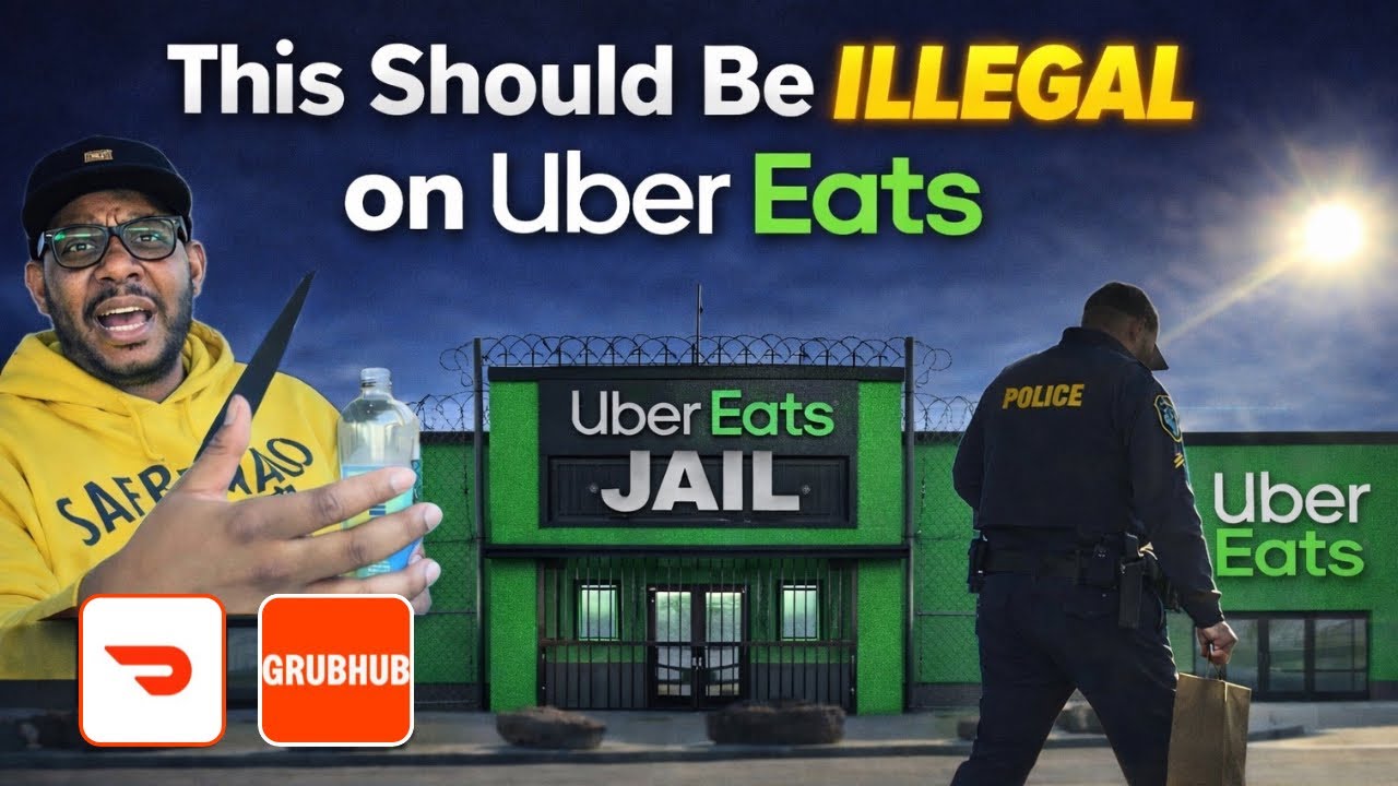 Uber Eats! Это должно быть незаконно! | Меня обманули с чаевыми!