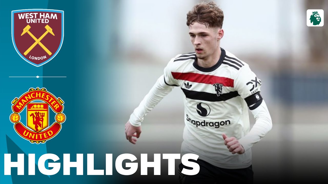Manchester United vs West Ham | Highlights & Penalty Shootout | U18 Premier League Cup 04-02-2025