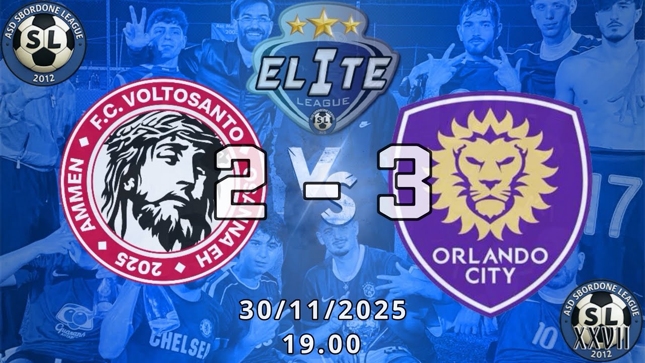 🎥HIGHLIGHTS🔵XXVII SBORDONE LEAGUE 🔵 ÉLITE LEAGUE 🔵 FC VOLTOSANTO - ORLANDO CITY