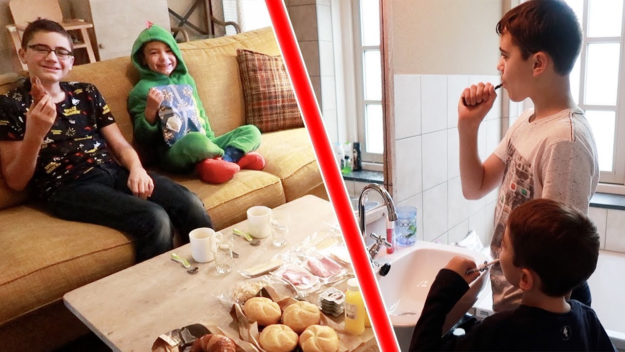 Double Morning Routine dans notre Maison de Vacances à Efteling !