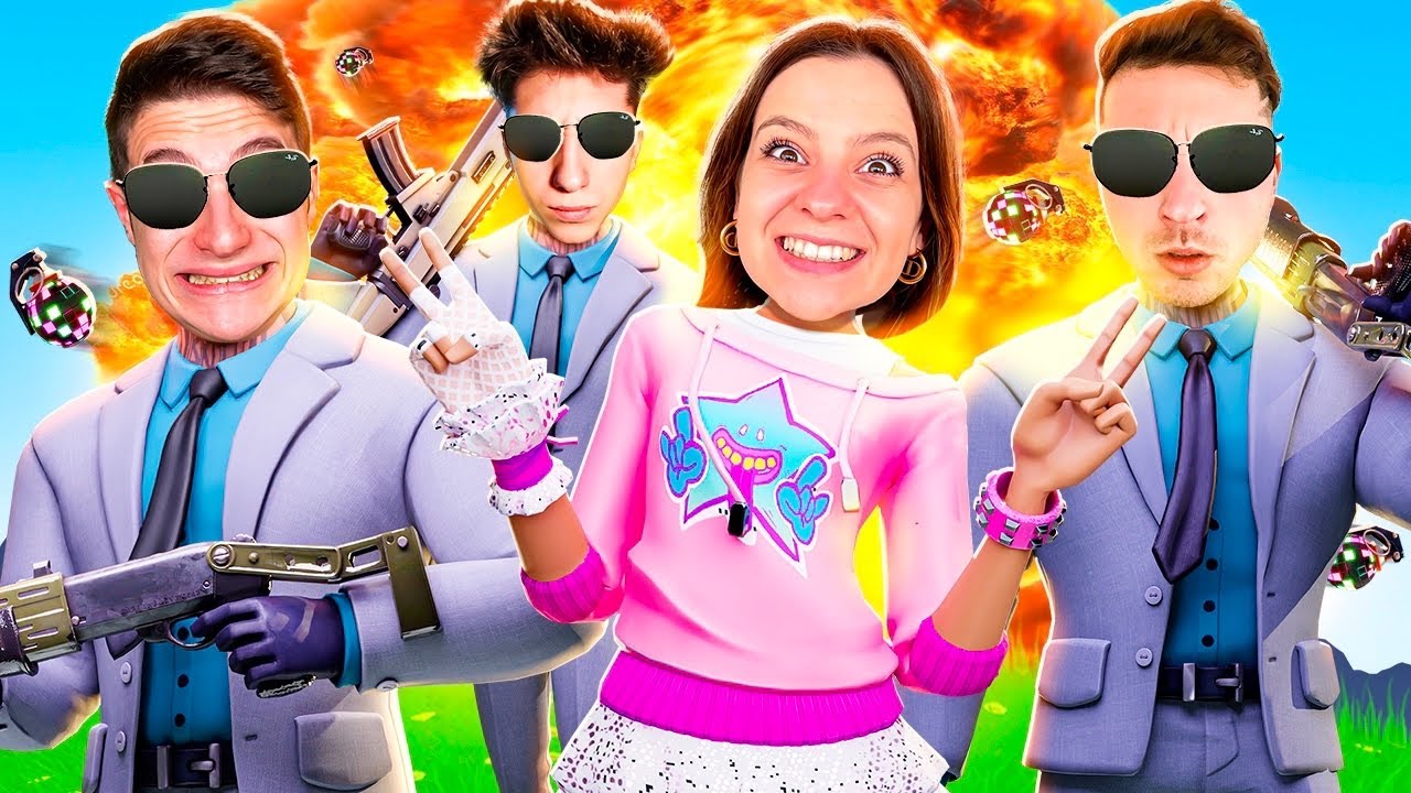 PROTECT PRESIDENT NINNA CHALLENGE!! Fortnite ITA