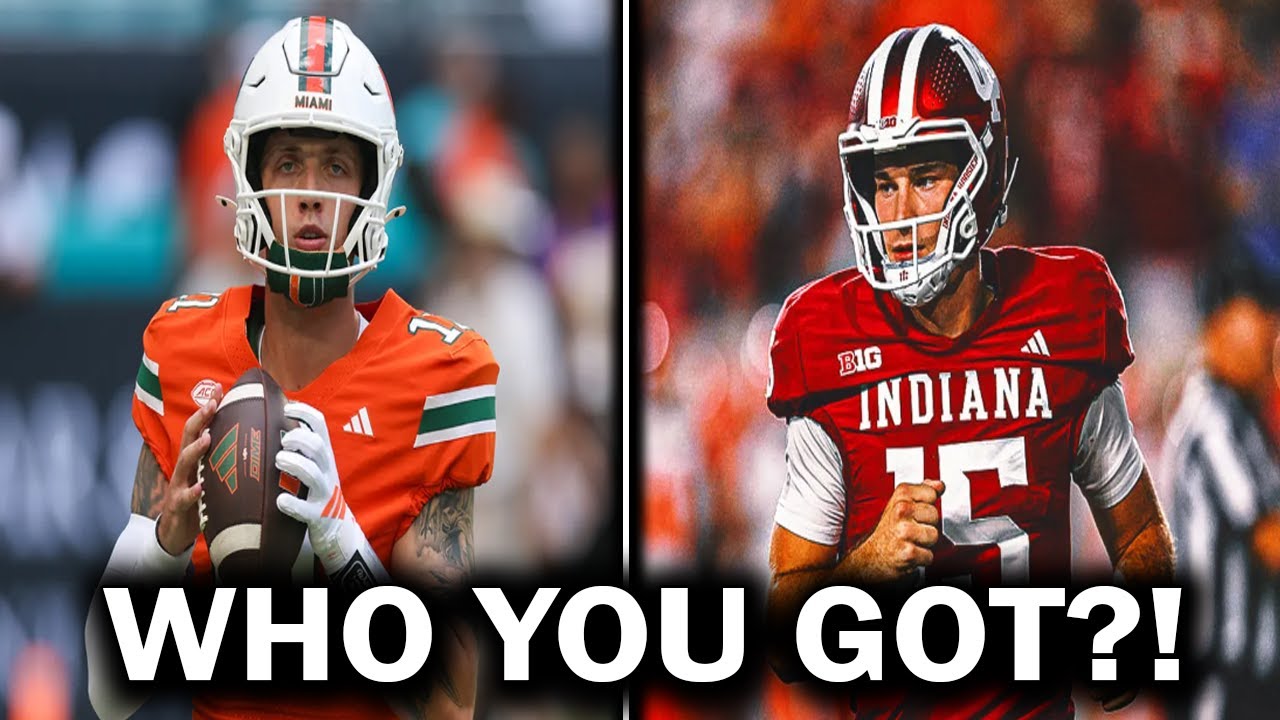 MattBeGreat's Prediction for #1 Indiana vs #10 Miami (National Championship)
