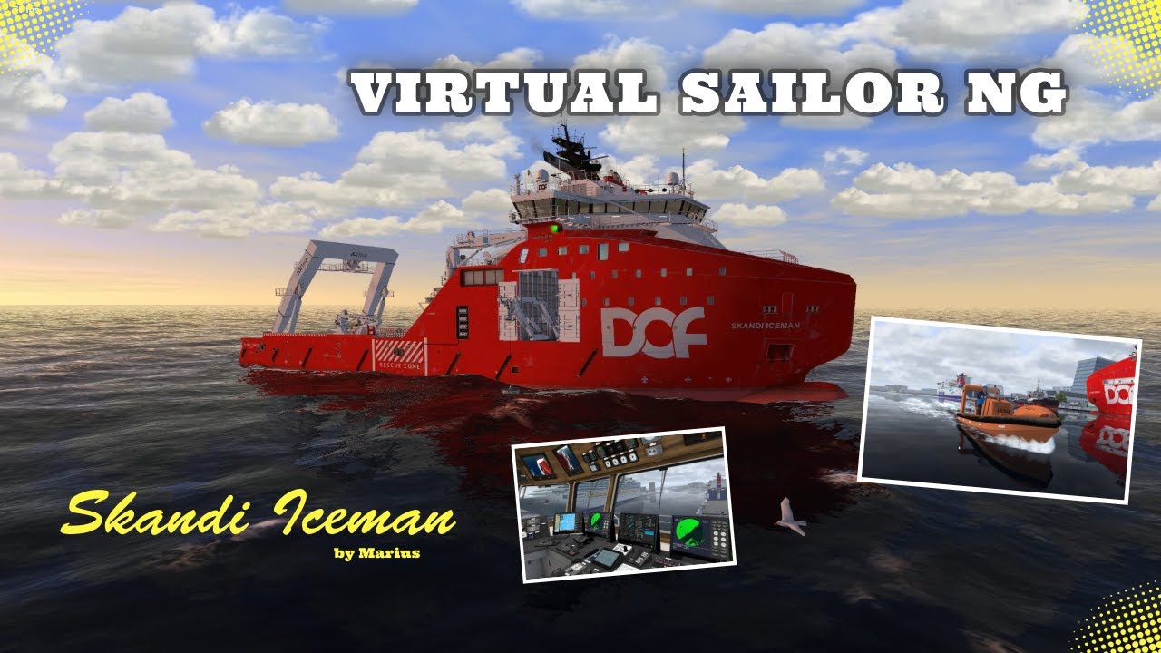 Best Ship for Virtual Sailor NG? AHTS Vessel Skandi Iceman | Ship Simulator Game