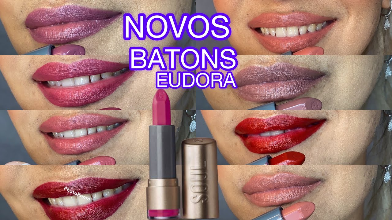 NOVOS BATONS SOUL KISS ME HIDRATANTE #EUDORA #BATONS