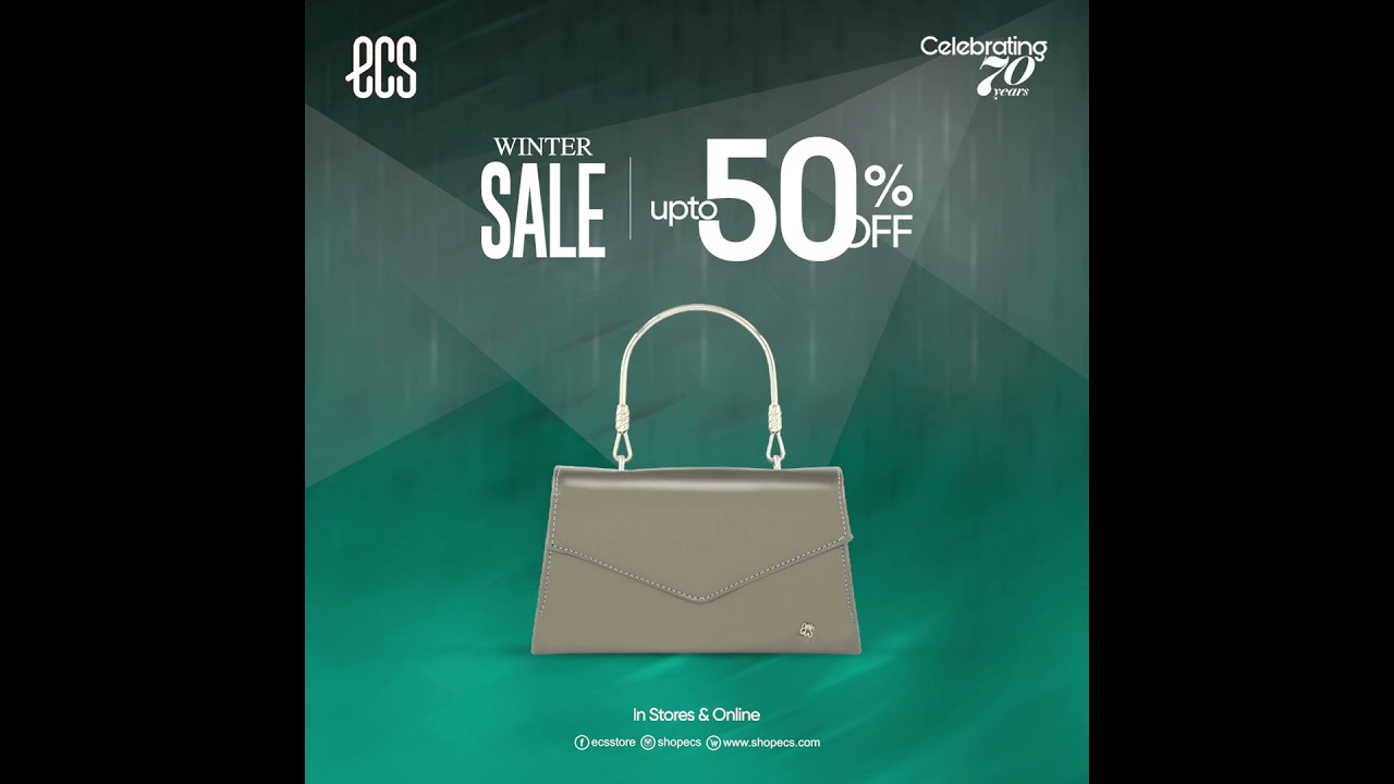 ECS - Winter Sale | Upto 50% Off | In Stores & Online