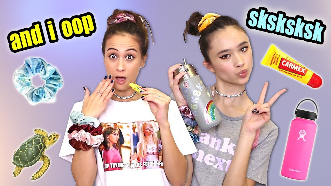 ONSZELF TRANSFORMEREN TOT VSCO GIRLS CHALLENGE! || Fan Friday