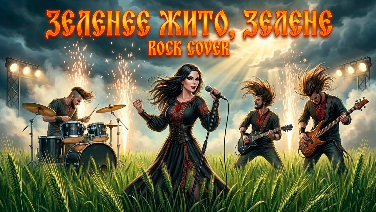 Зеленеє жито, зелене — Рок версия | Украинская народная песня | Ukrainian Folk Rock
