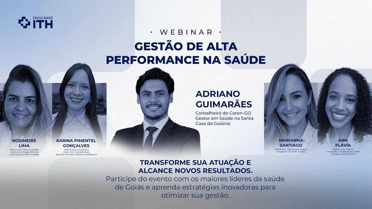 WEBINAR: GESTÃO DE ALTA PERFORMANCE