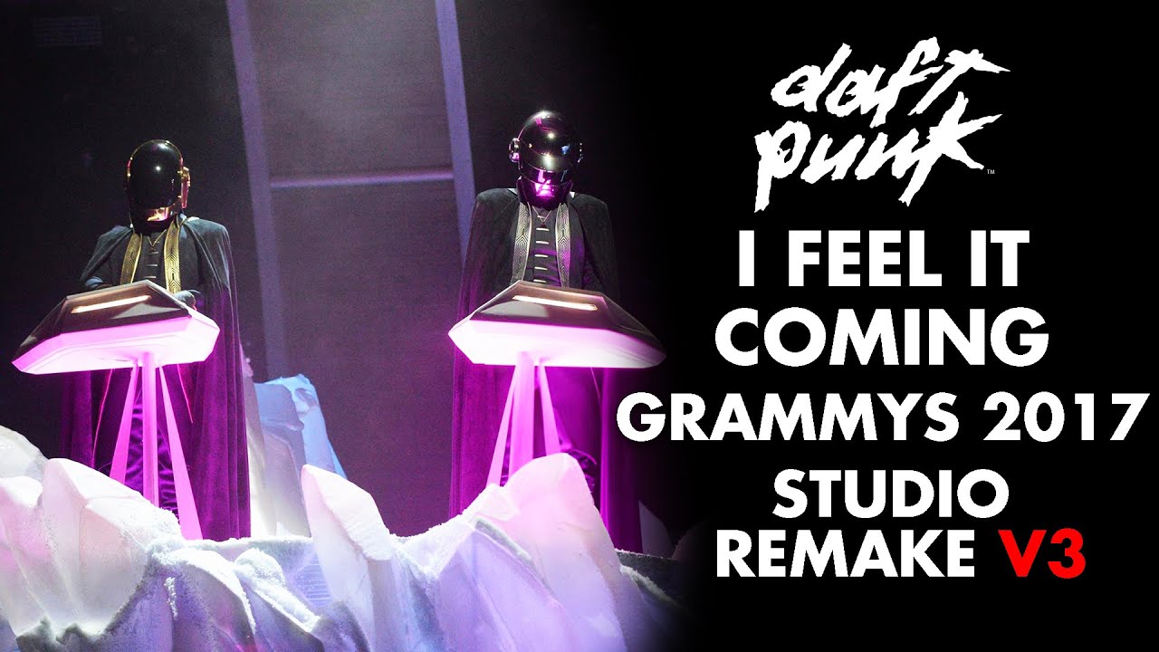 The Weeknd ft. Daft Punk - I Feel It Coming Grammys 2017 [STUDIO REMAKE V3]