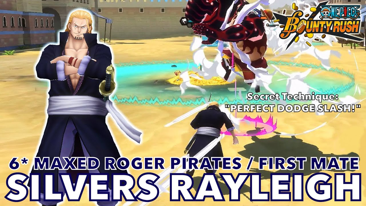 6* MAXED PRIME RAYLEIGH(Hidden EX For Good Players!) SS League Gameplay | One Piece Bounty Rush
